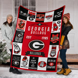 Georgia Bulldogs V3 Blanket copy