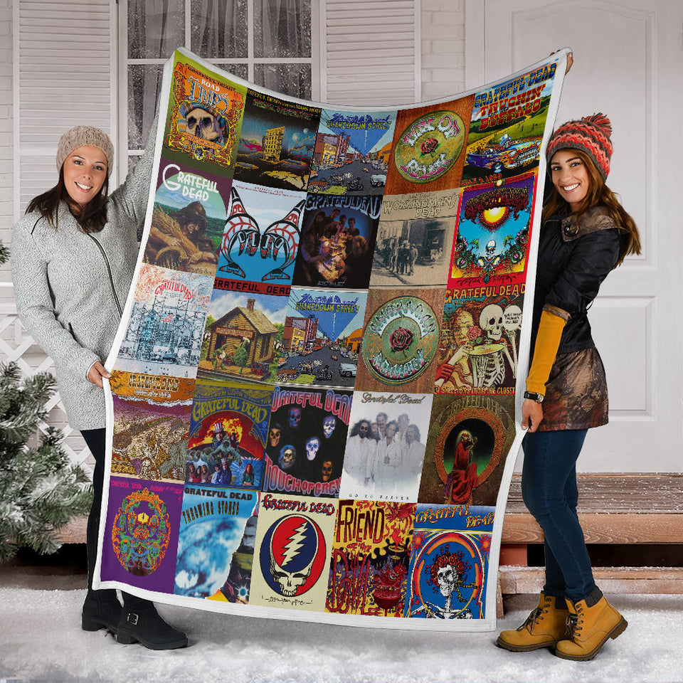 Grateful Dead Albums Quilt