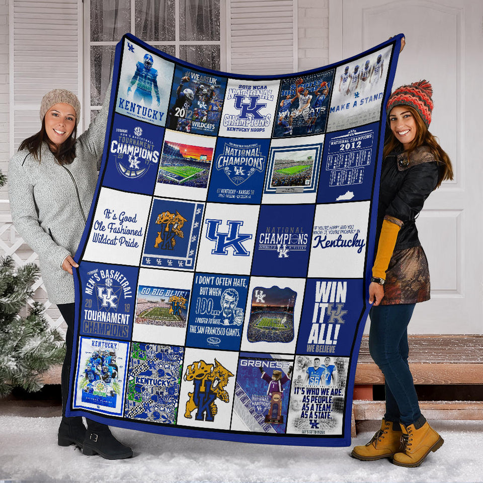 Kentucky Wildcats Blanket