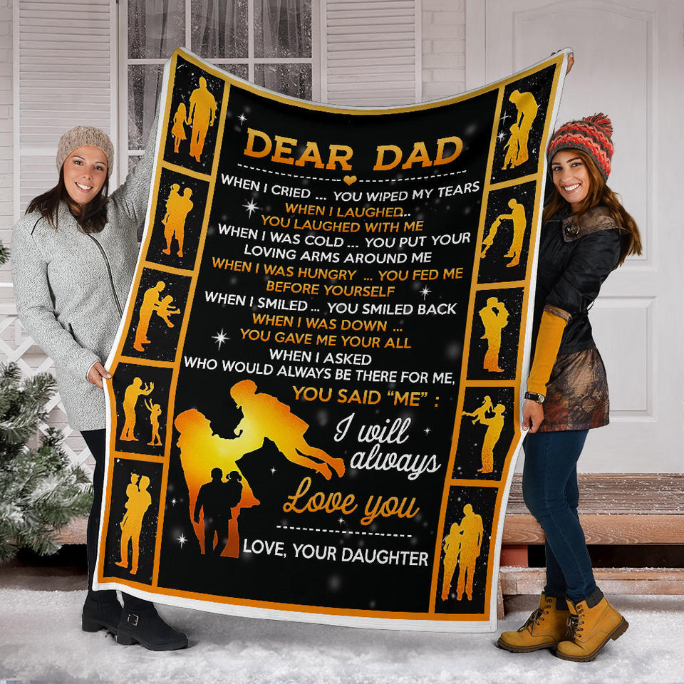 to My Dear DAD Love Your Daughter