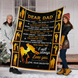 to My Dear DAD Love Your Daughter