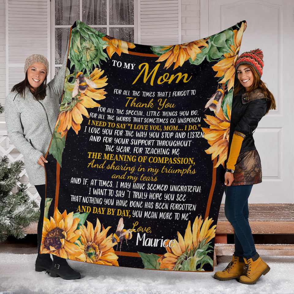 to my mom Sunflower You are My Sunshine - -min