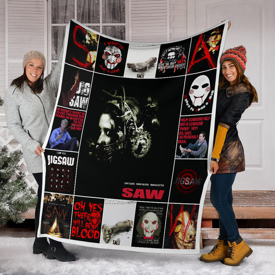 Saw For Fans Blanket copy