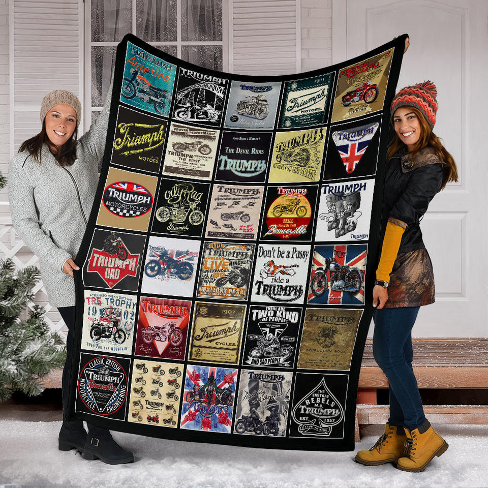 Triumph Motorcycles Blanket copy