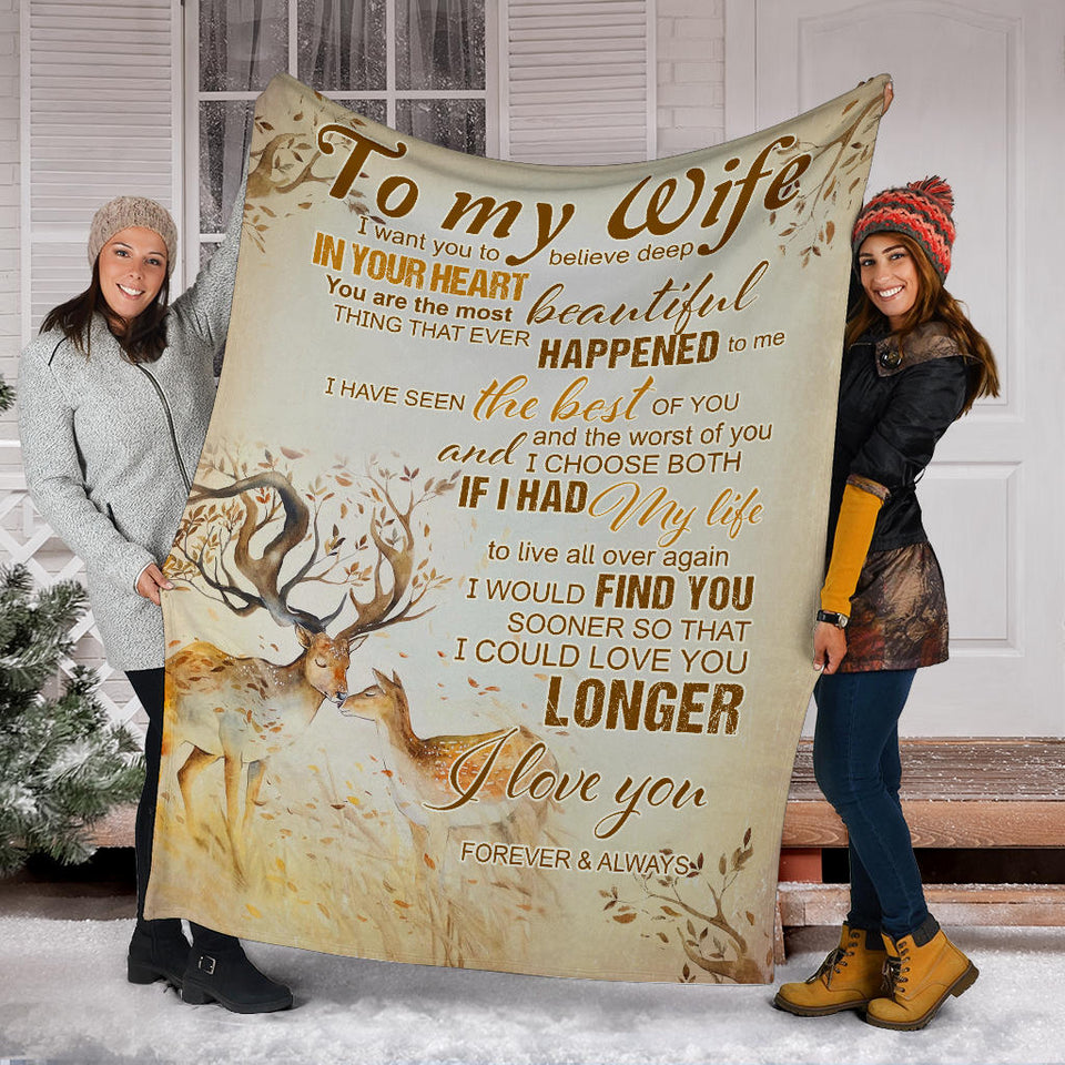 to My Wife I Want You to Believe Deep in Your Heart