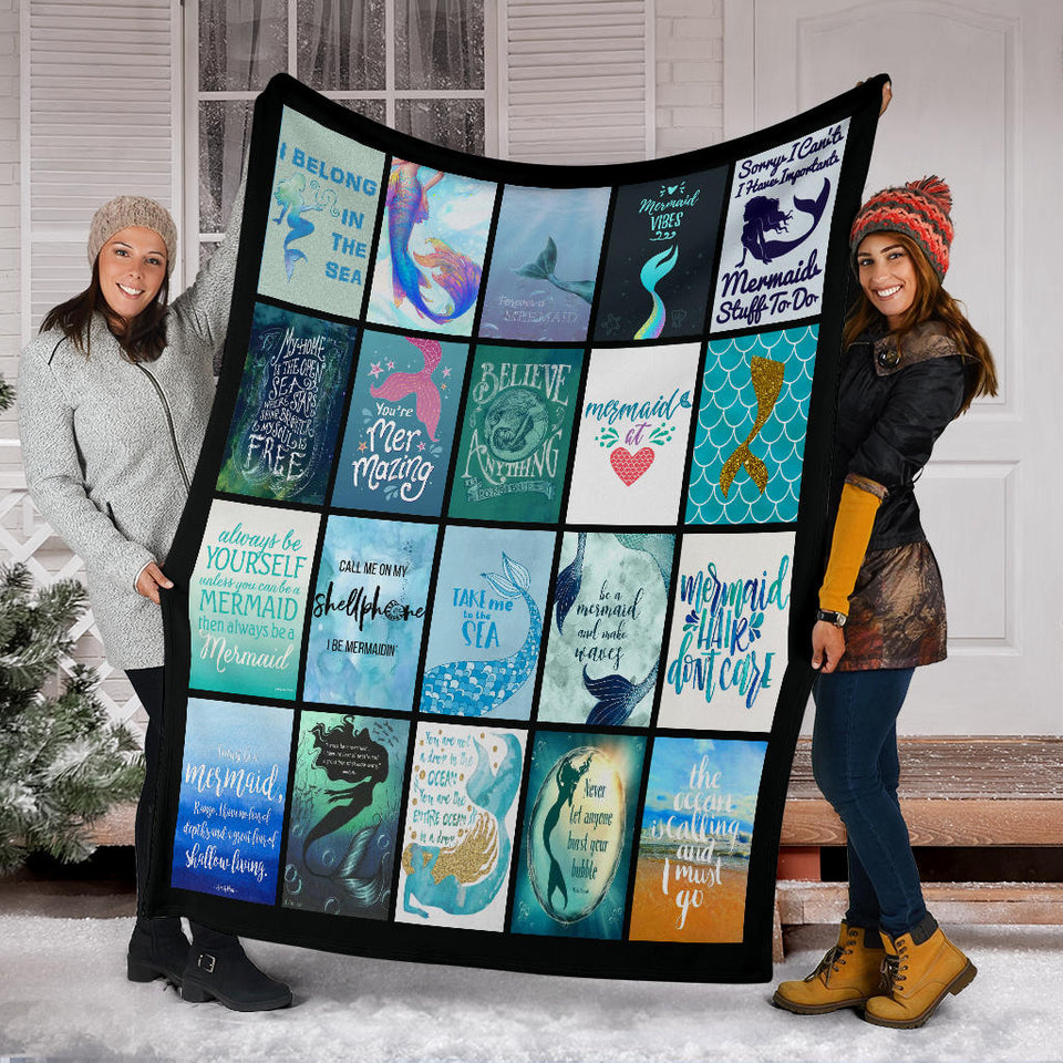 MERMAID 20 PICS 3D Quilt