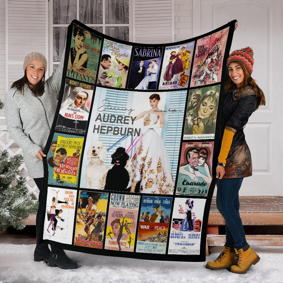 Audrey Hepburn Blanket copy