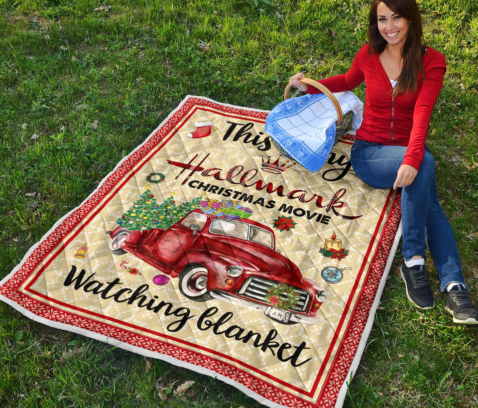 Christmas Movies Blanket This is my Hallmark movie Quilt