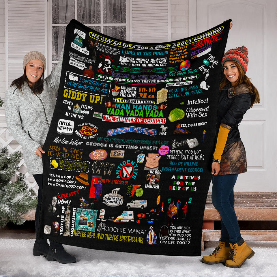 Seinfeld 30th Anniversary Blanket copy