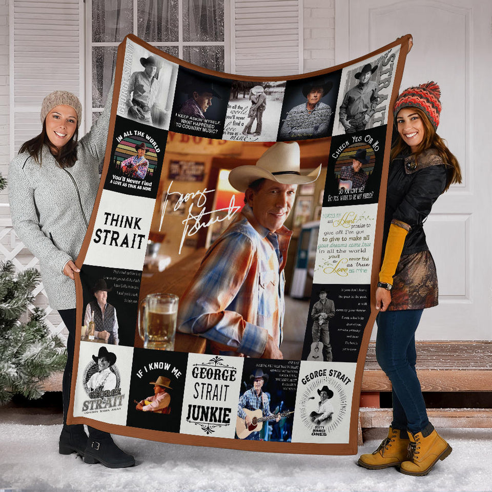 George Strait Blanket