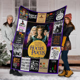 Hocus Pocus Blanket Halloween