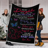 to my daughter never feel that