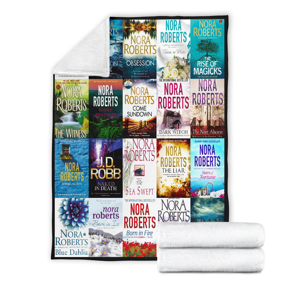 Nora Roberts Books Quilt copy