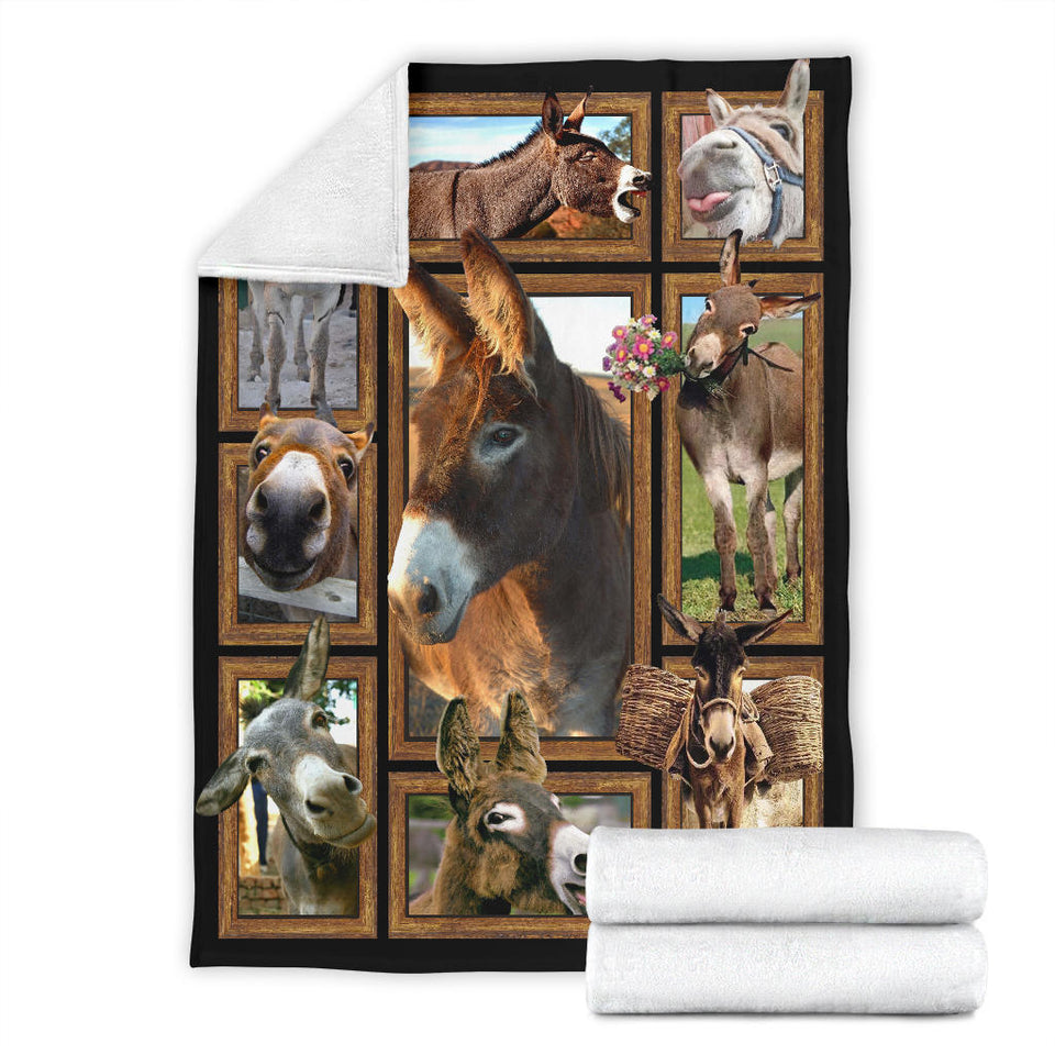 Donkey 3D Blanket