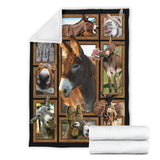 Donkey 3D Blanket