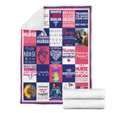 Nurse Blanket Nurse Quotes Quilt