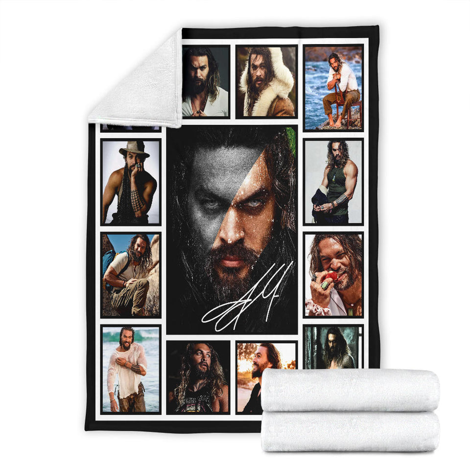 JASON MOMOA Quilt Fleece