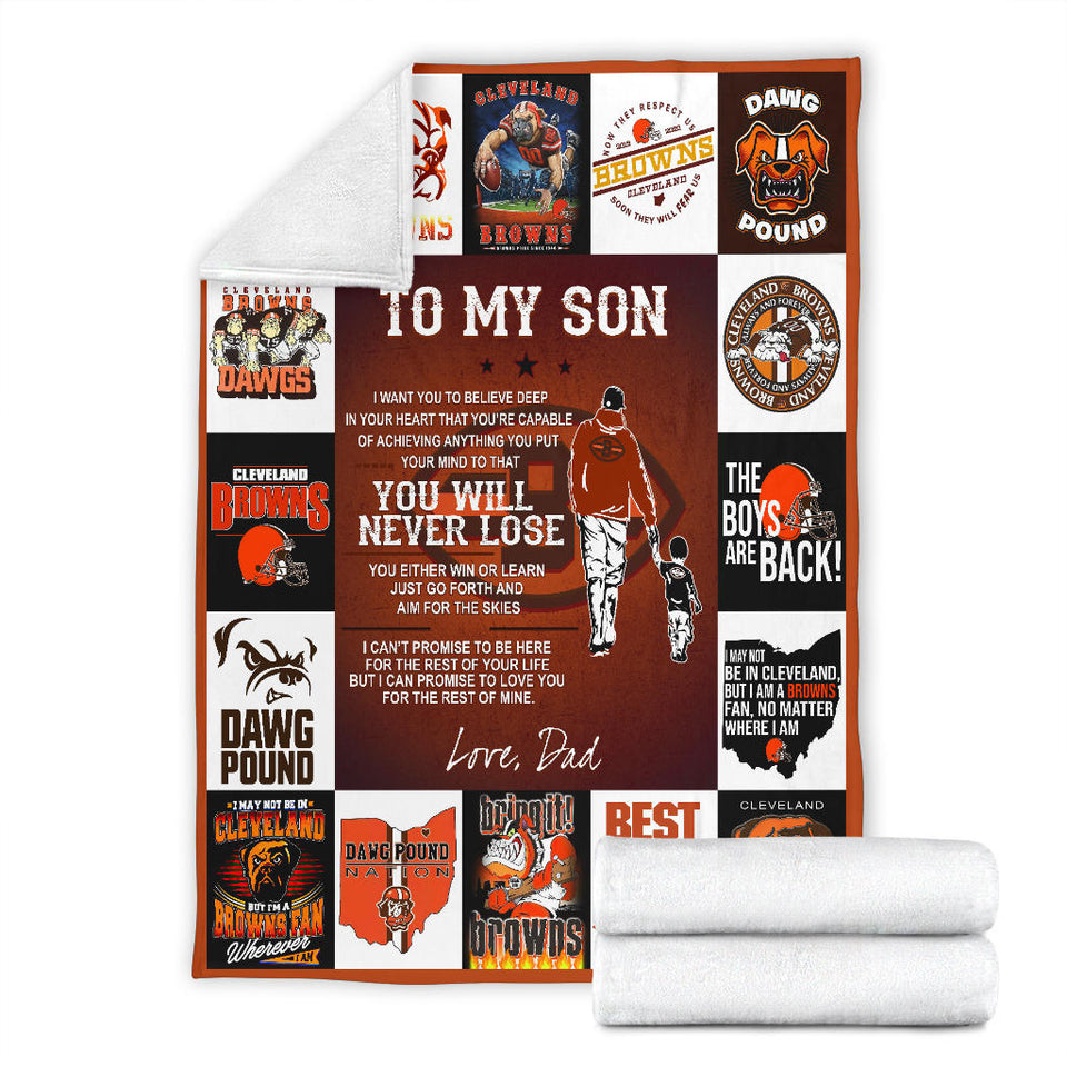 Cleveland Browns Quilt Blanket 01 copy