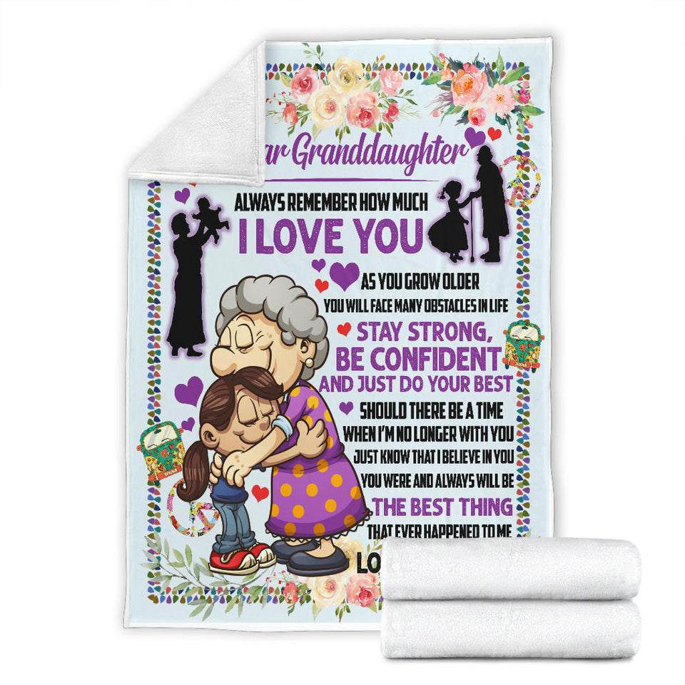 My Dear Granddaughter Always Remember how much