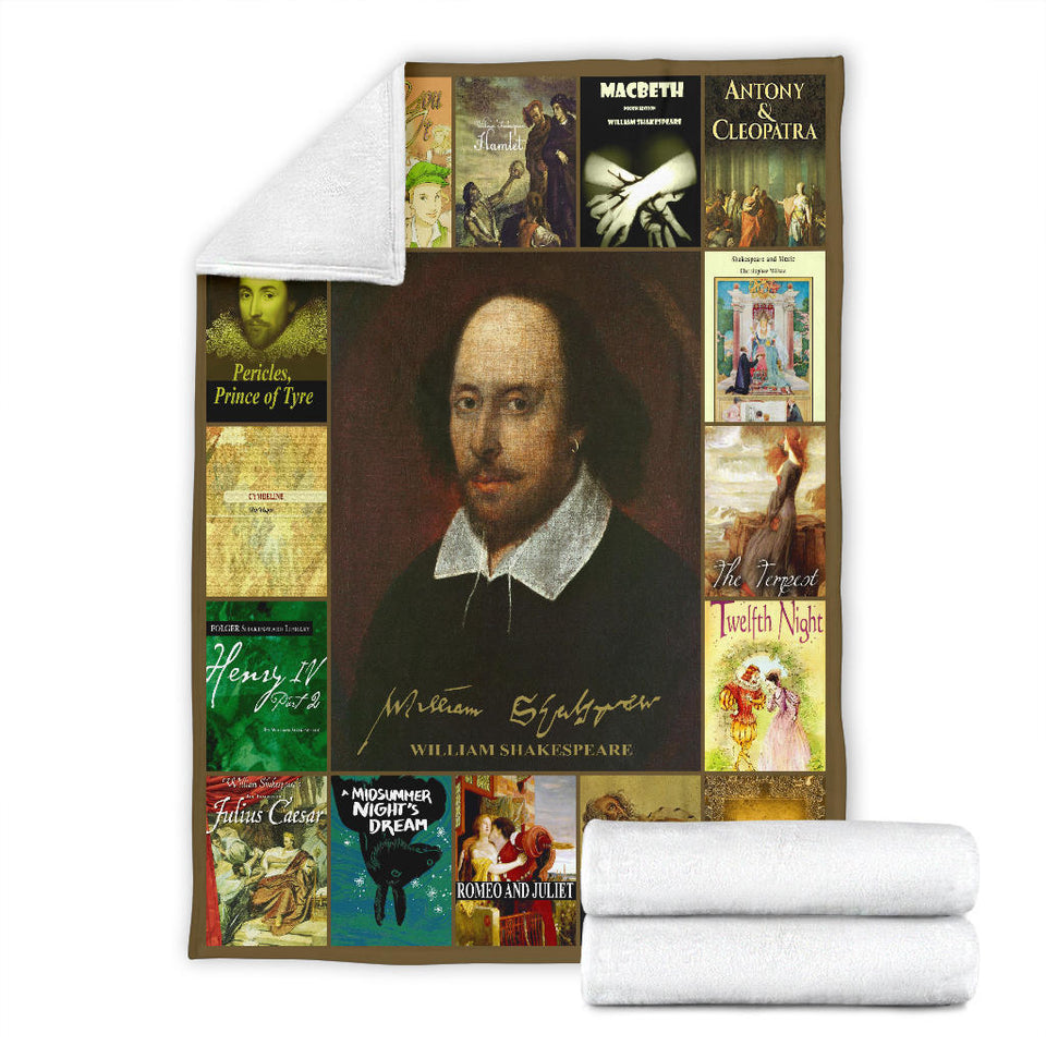 William Shakespeare Blanket copy