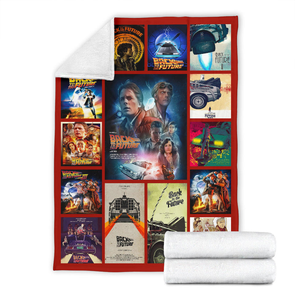 Back To The Future Blanket