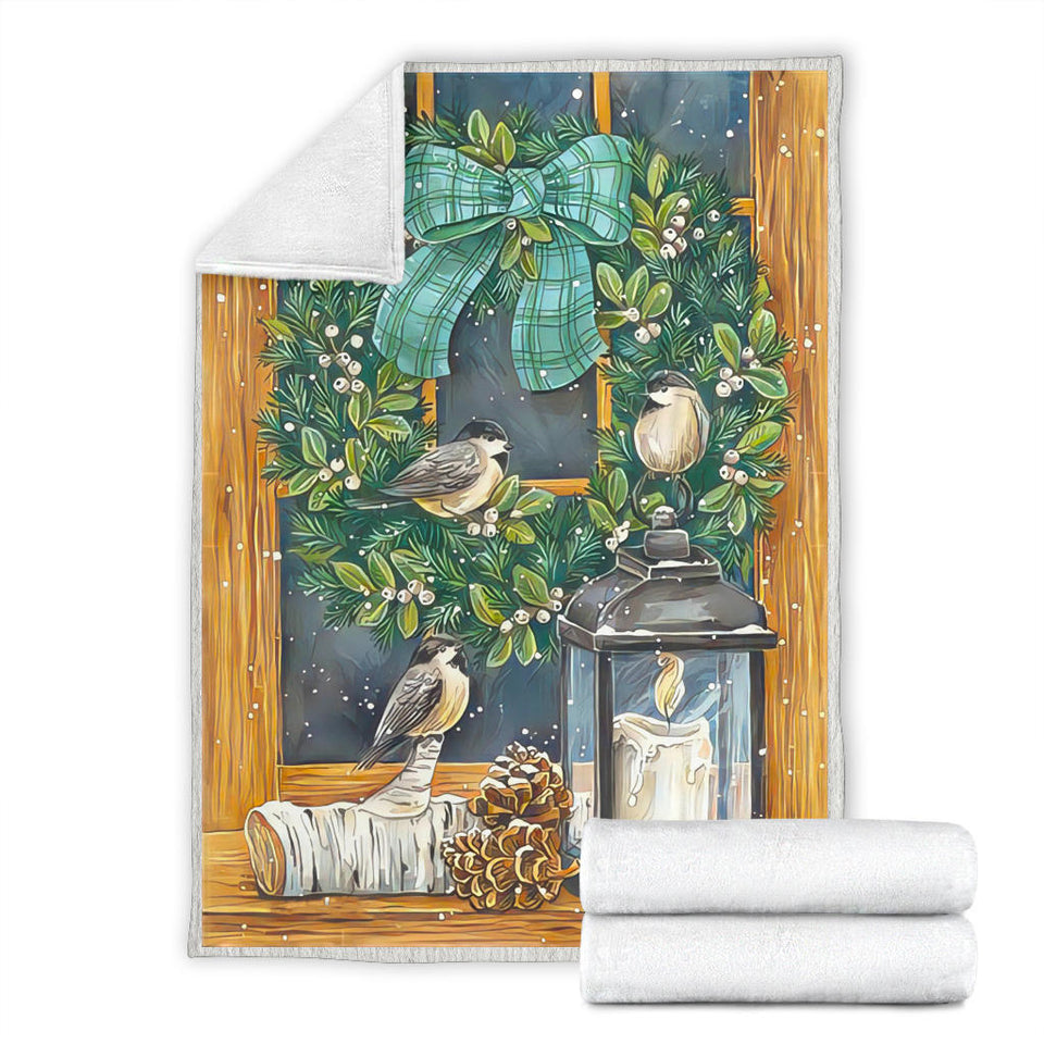Bird Christmas Blanket copy