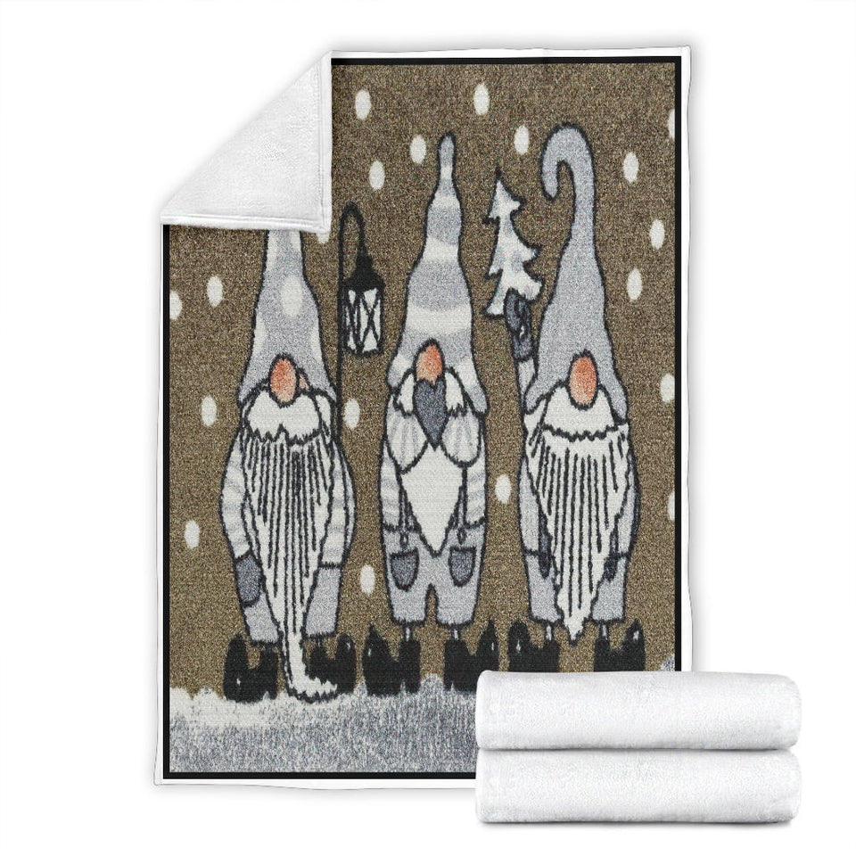 Christmas Gnomes Blanket