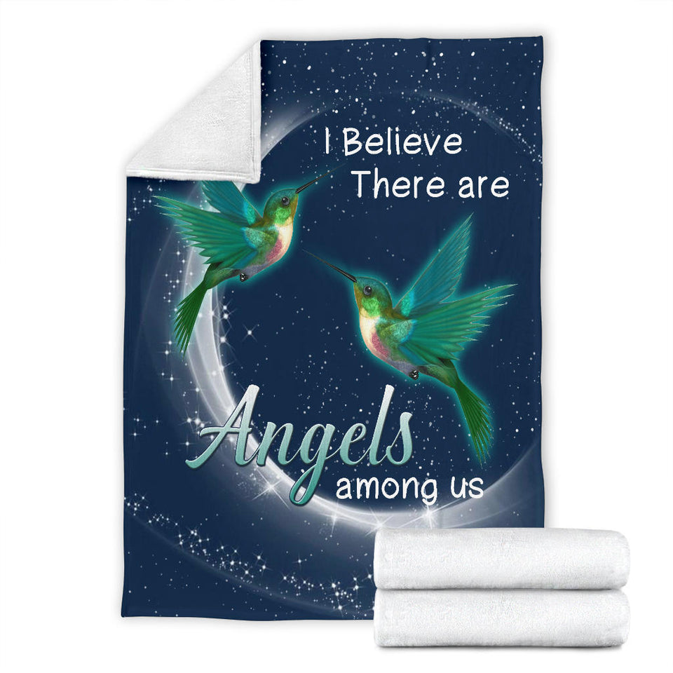 Hummingbird Angel Blanket