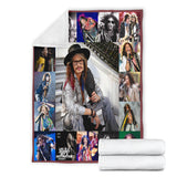 Steven Tyler For Fans Blanket