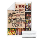 Carl & Ellie To My Wife You're Braver Than You Believe