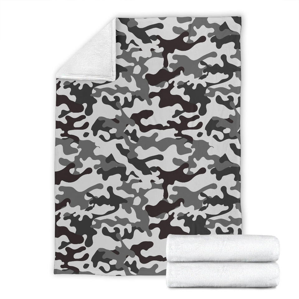 Grey Camouflage Gray Camo Pattern