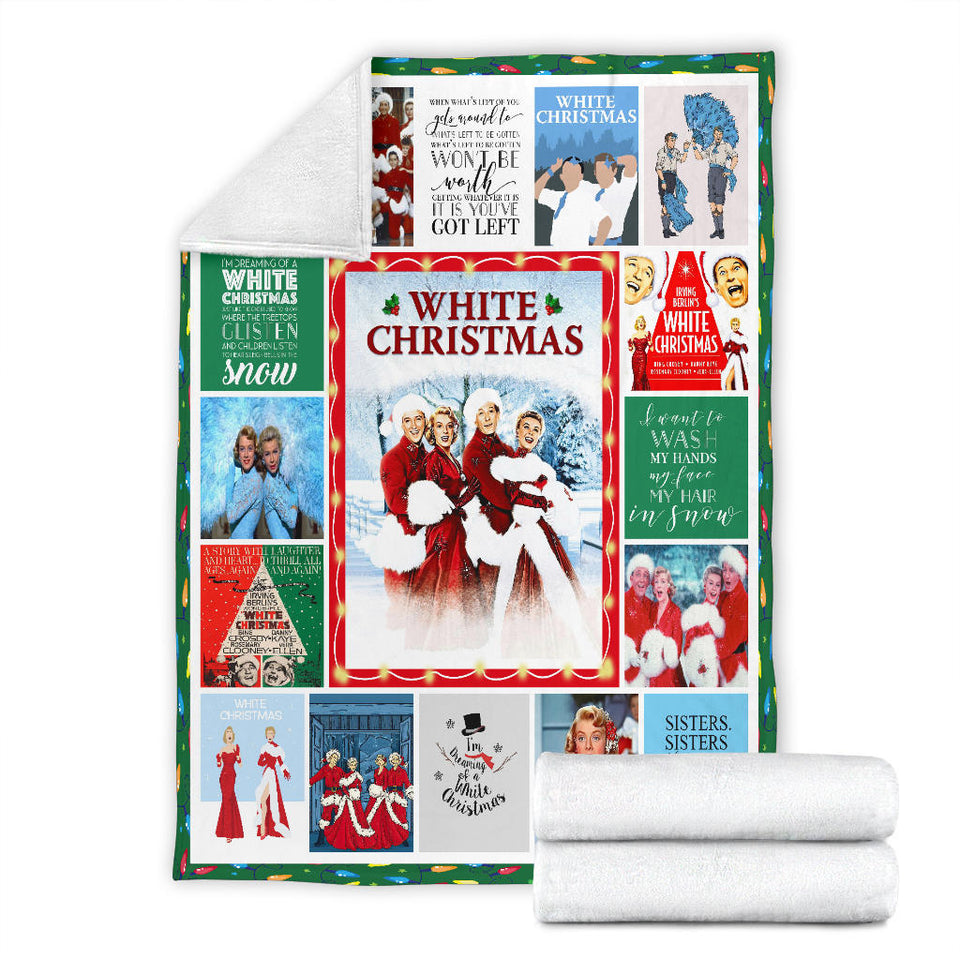 White Christmas Blanket