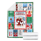 White Christmas Blanket