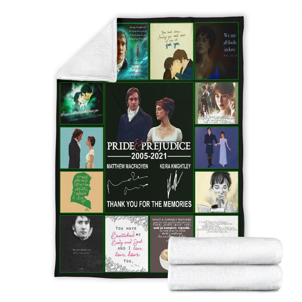 Pride And Prejudice V3 Blanket
