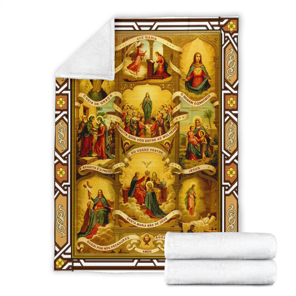 The Blessed Virgin Mary Blanket copy