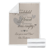Grandma Blanket Throw for Kids Grandpa Mom