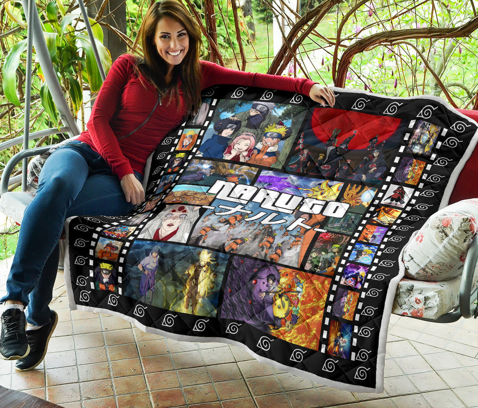 Naruto Anime 3D Blanket Naruto Quilt