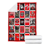 Georgia Bulldogs Ver1 Blanket