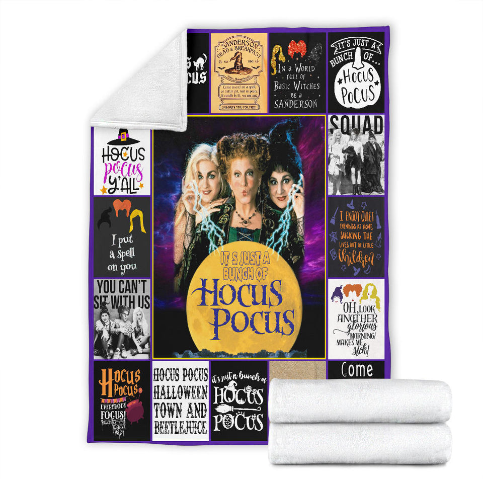 Hocus Pocus Blanket Halloween