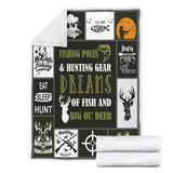 Hunting Fishing Blanket