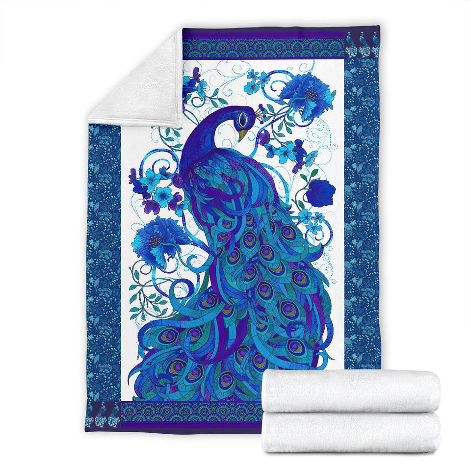 Peacock Blue Blanket