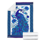 Peacock Blue Blanket