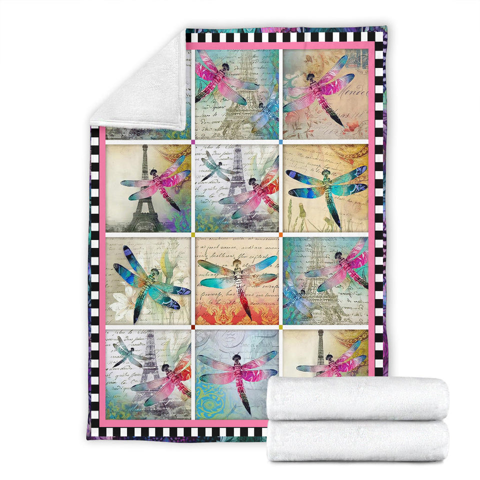 Dragonfly Love Blanket copy
