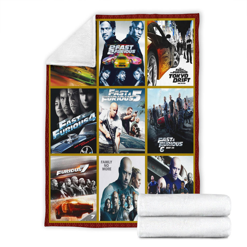 Fast And Furious Blanket