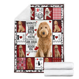Goldendoodle Beside You