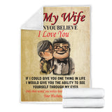 to My Wife Blanket PL