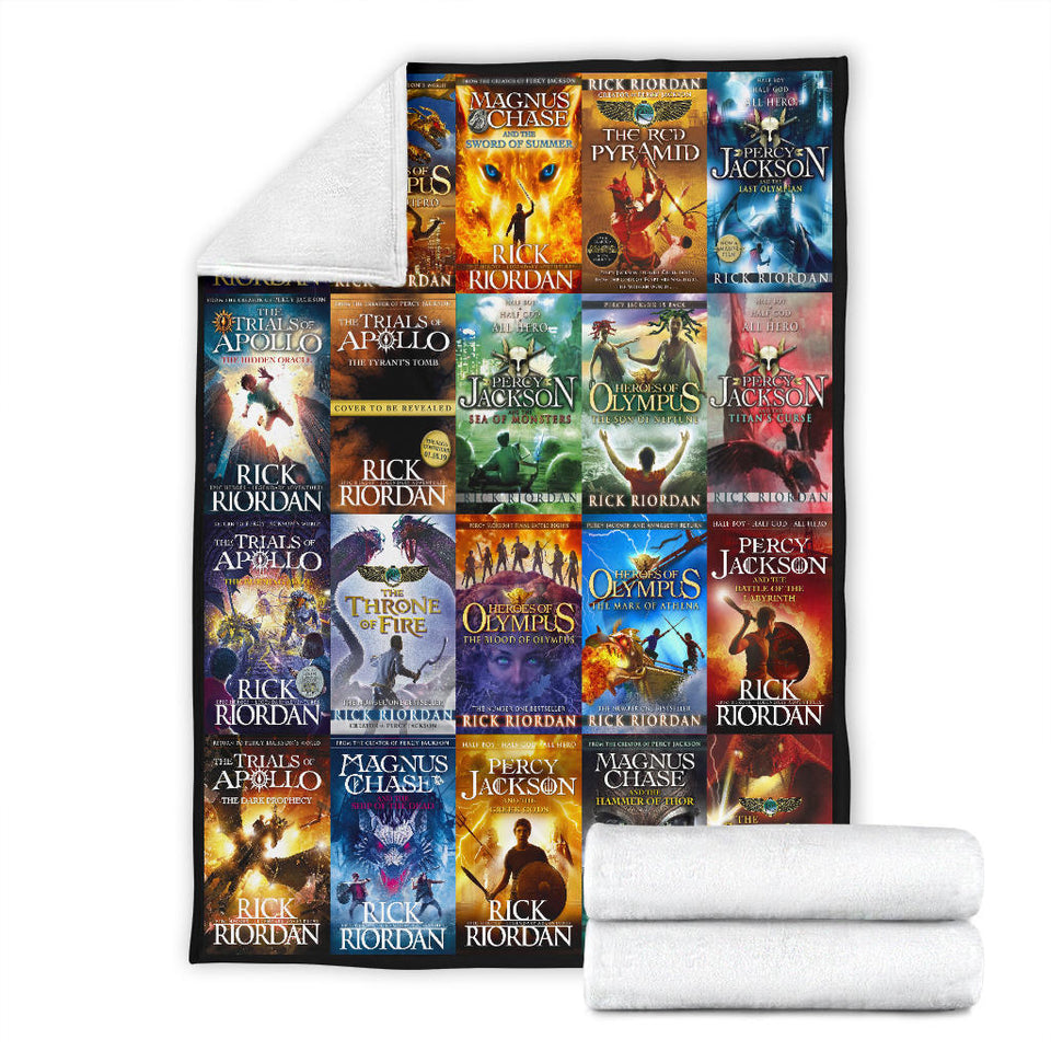 Rick Riordan Books Blanket