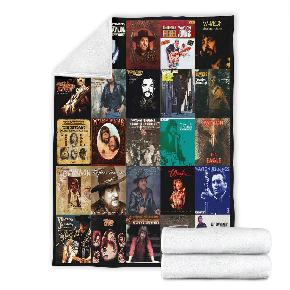 Waylon Jennings Blanket
