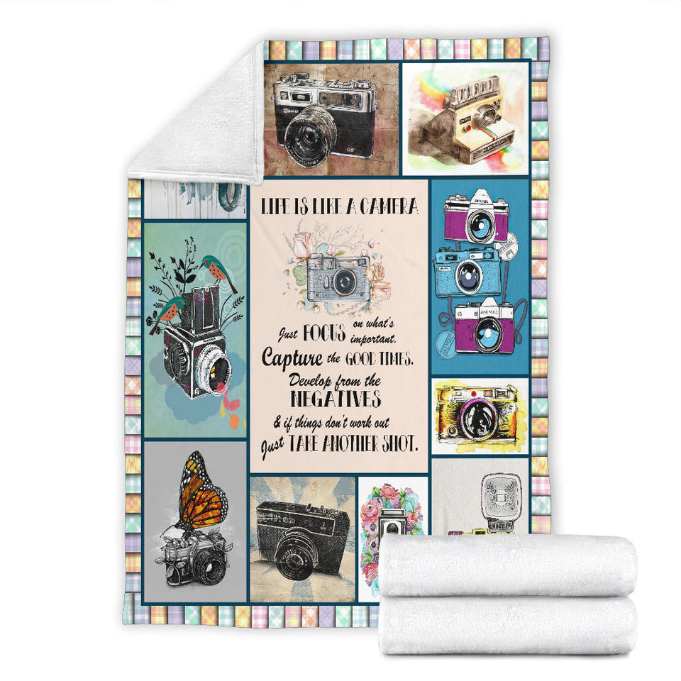 Photography Lover Blanket copy