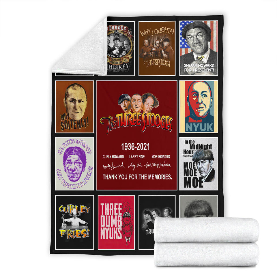 The Three Stooges Blanket copy